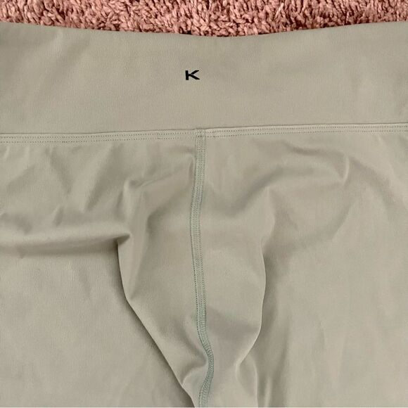 Koral Green Sage High Rise Black Out Athletic Exercise Legging’s SZ L NWOT - Picture 7 of 13